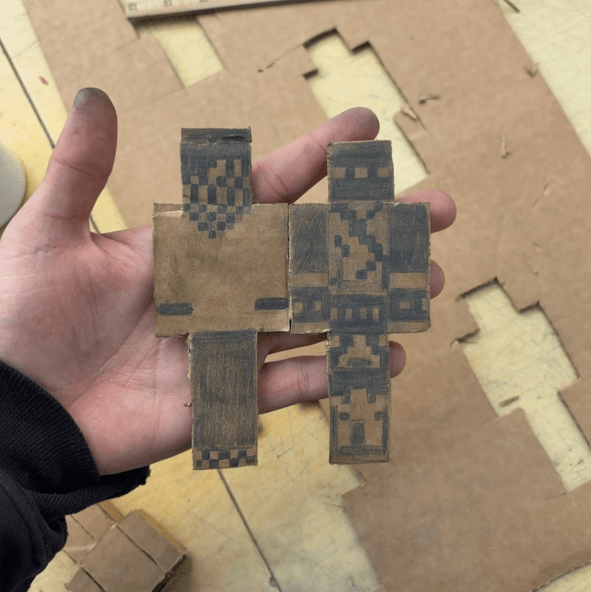 Minecraft bookmarks artwork